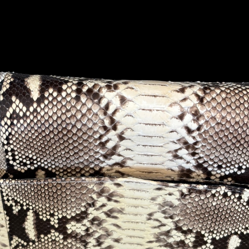 Handmade Snake Skin Shoulder Bag - Picture 13 of 15